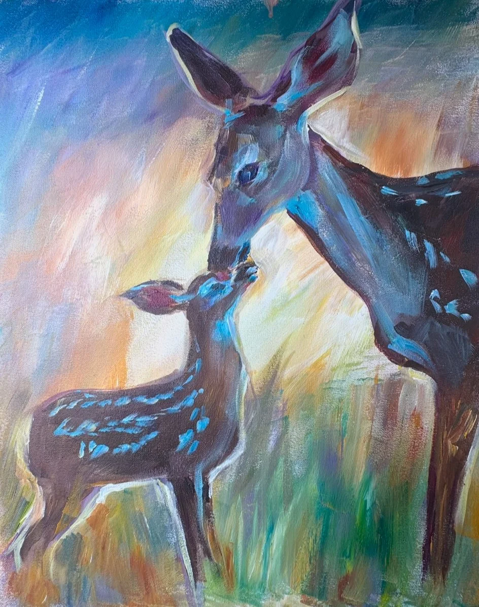 Mothers Love At Sunset