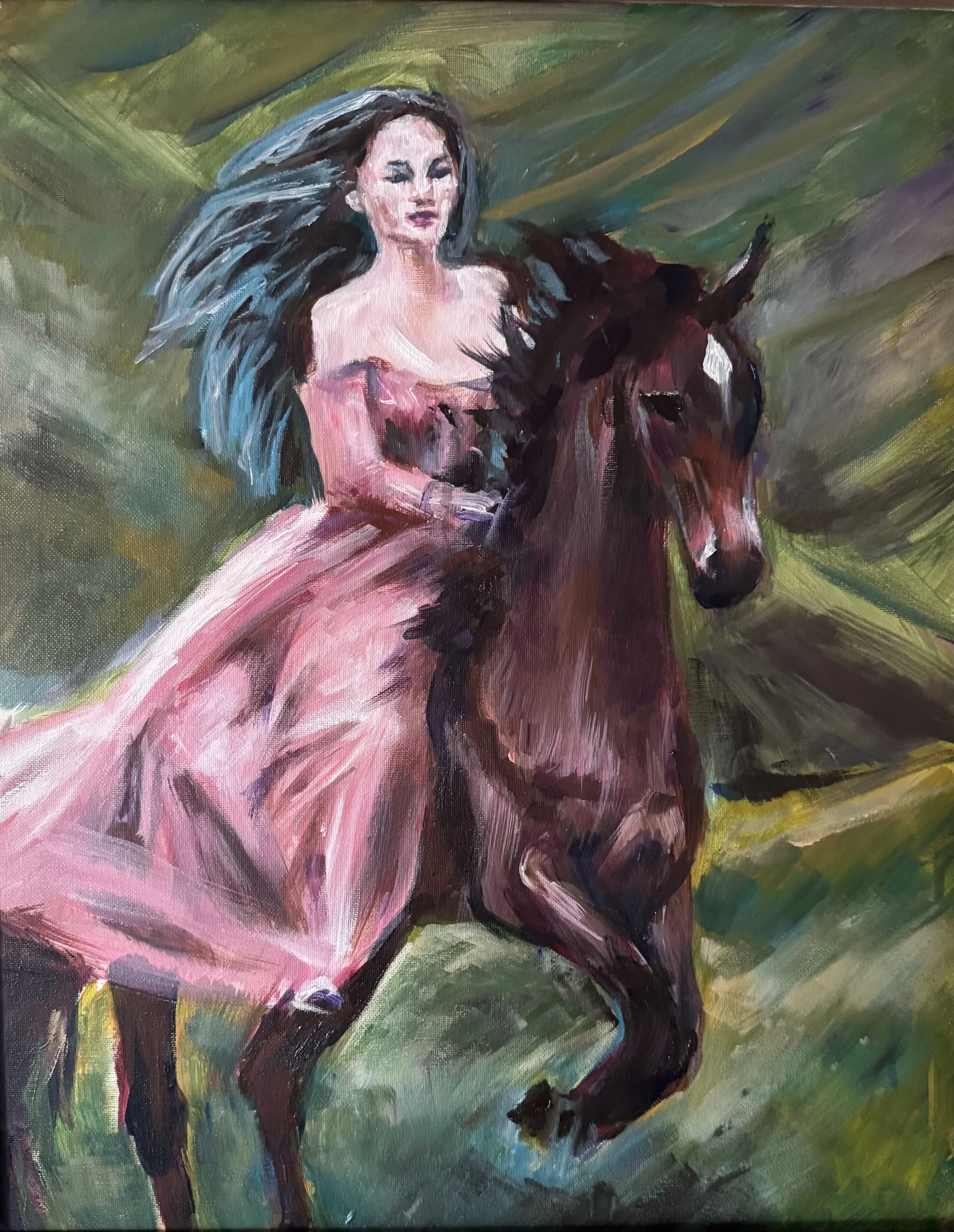 Majestic Horse Rider