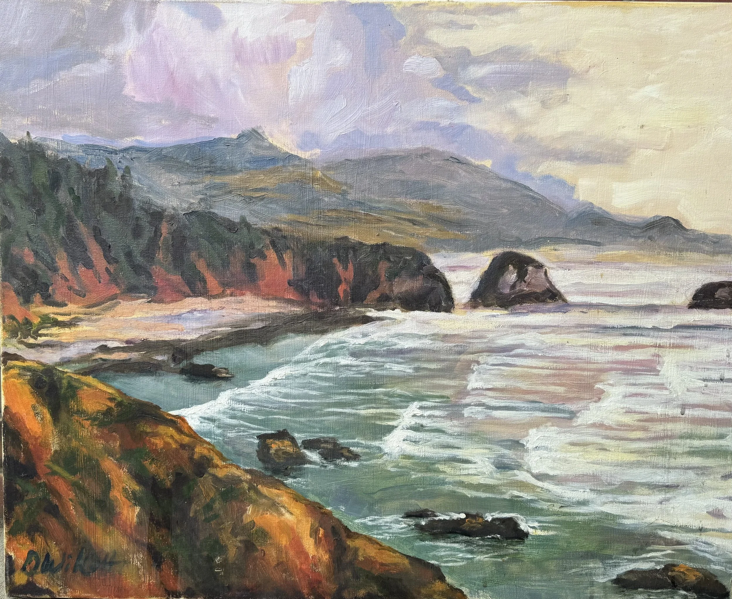 Dusk In Big Sur
