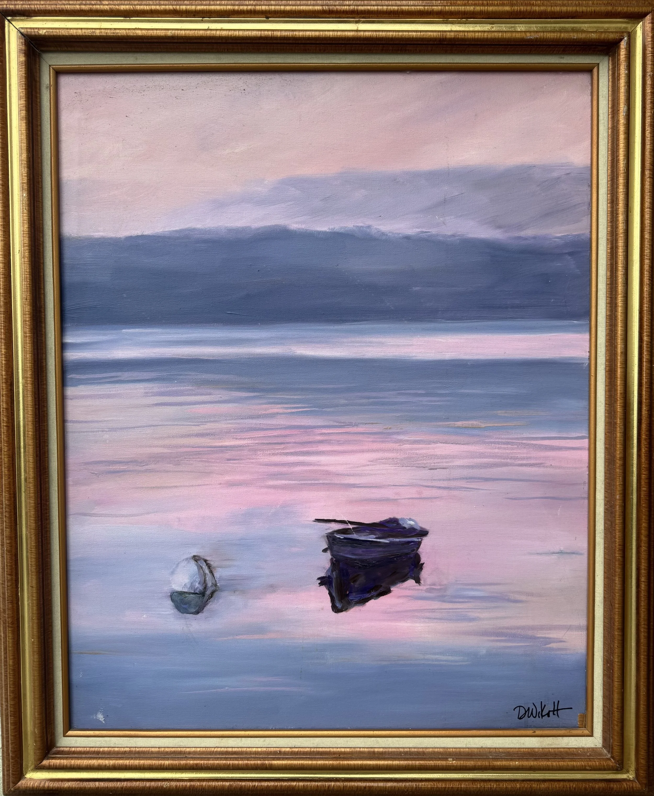 Resting Boat In Paradise