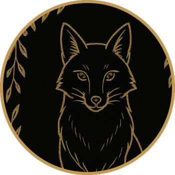 Illustrated service card for The Clever Fox, FenViolet's Squarespace website build service for small businesses