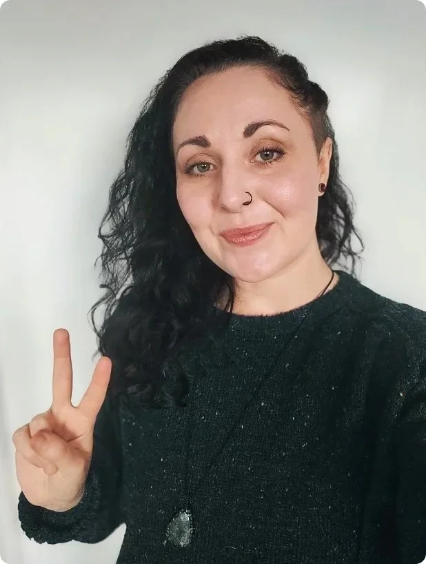 Hannah, founder of FenViolet Website Design