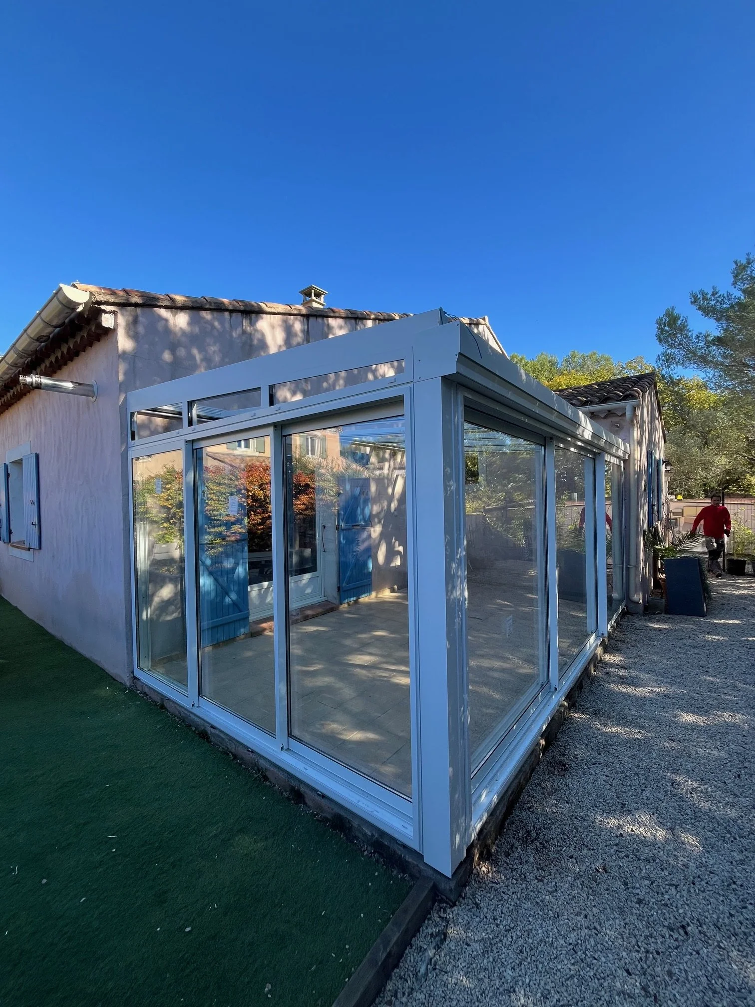 Création d'une véranda