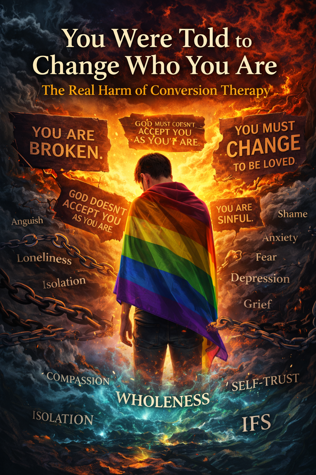 You Were Told to Change Who You Are: The Real Harm of Conversion Therapy and the Path to Healing with IFS