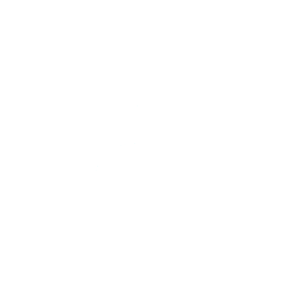 Abstract black and white circular design with symmetrical patterns and geometric shapes.