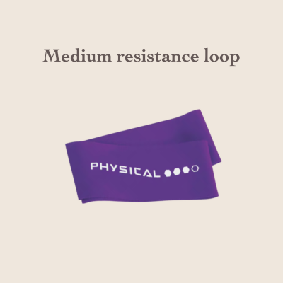 Resistance loop band - medium (purple)