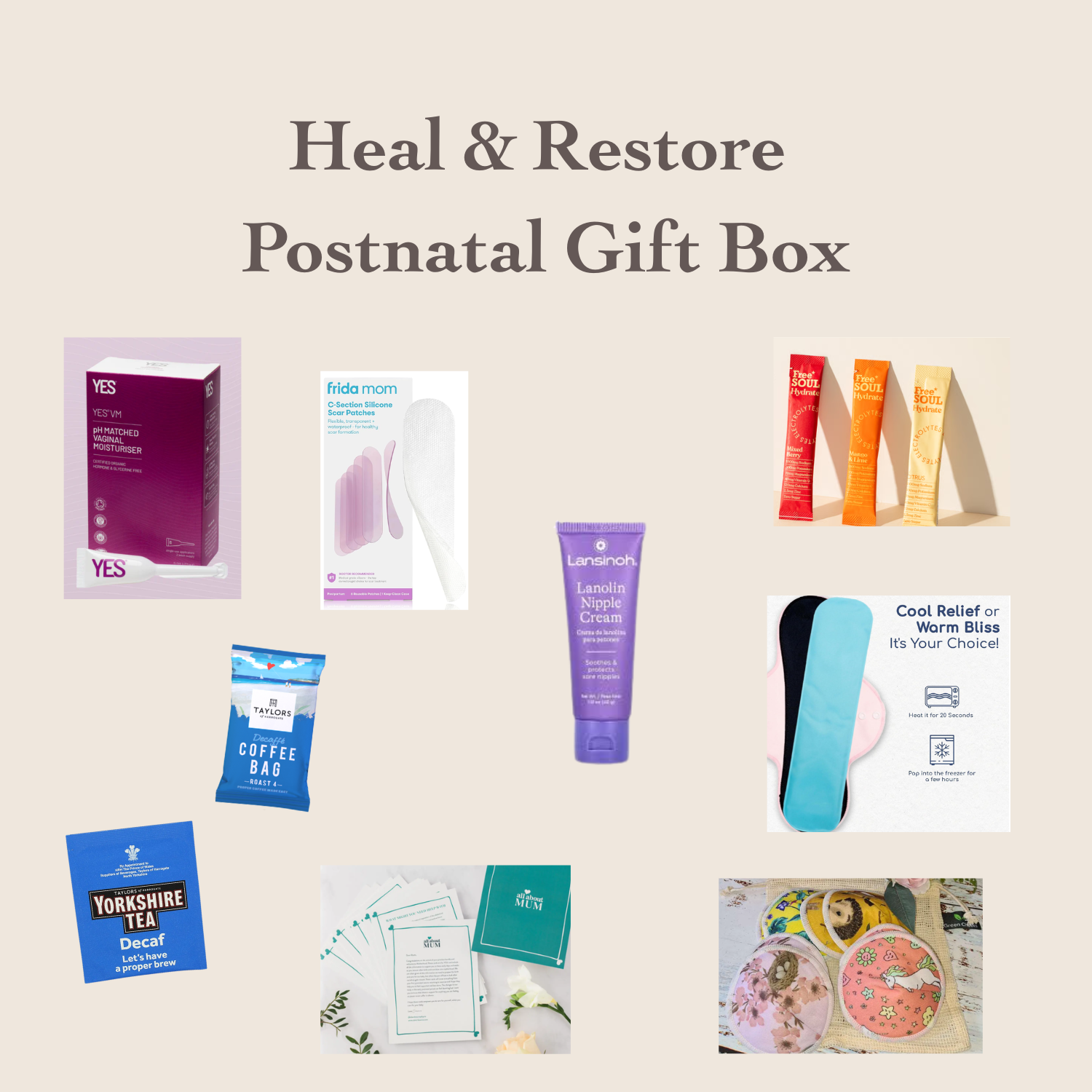Heal & Restore Post natal gift box