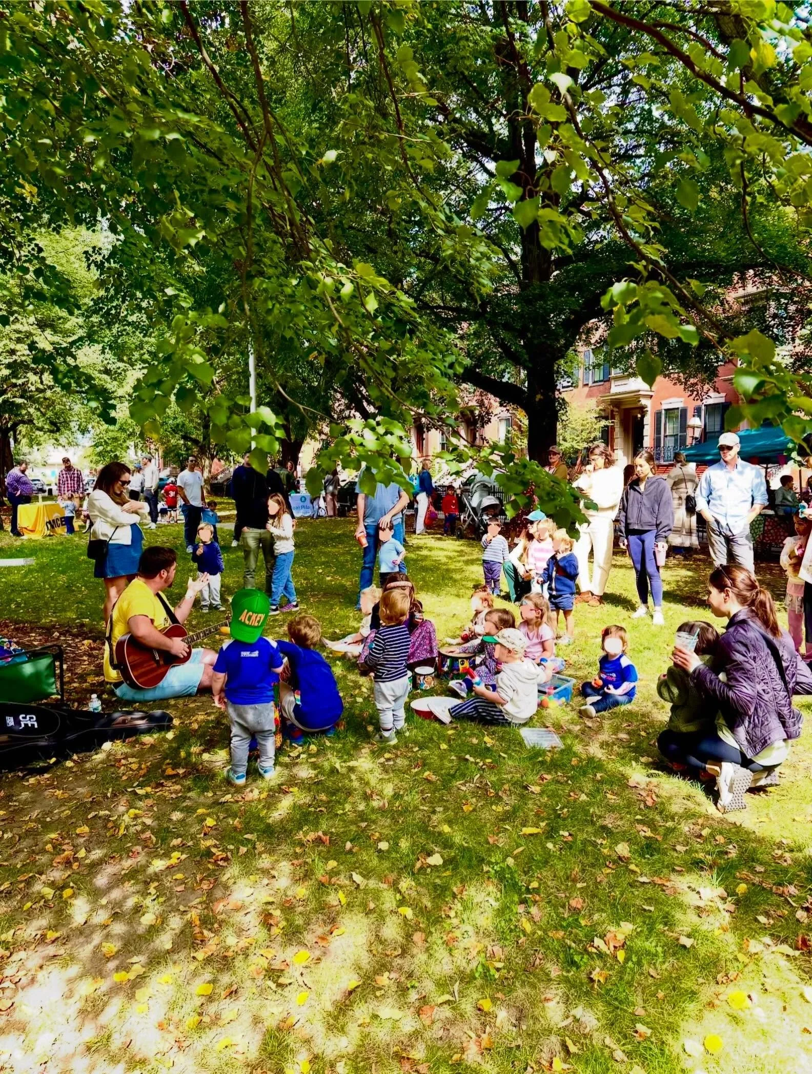What a wonderful day celebrating the Fall Family Social this past Saturday! Thank you to our sponsor @kingsleymontessori as well as our face painters from Dottie Paints, performer AJ Gaudreau, Engine 22 from @bostonfiredepartment Boston Ice Cream Tru