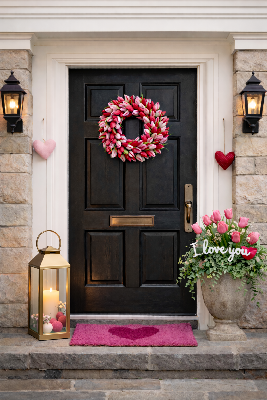 Smith Christmas Porch Décor