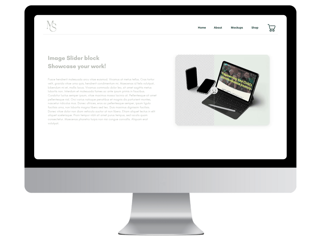 Before/After Image Slider Block