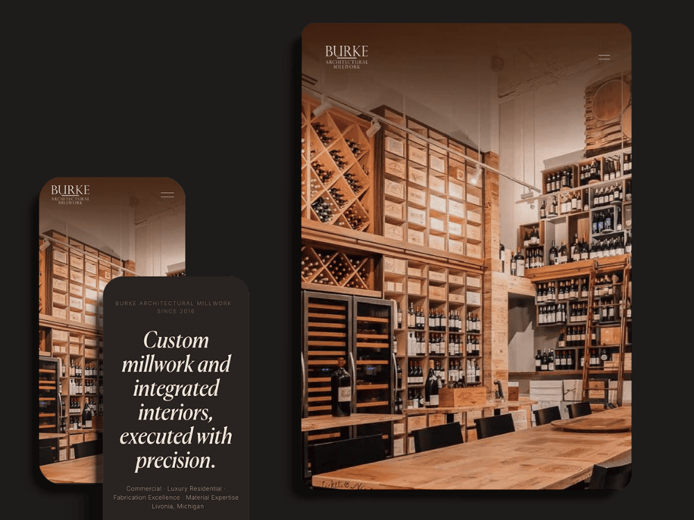 Burke Architectural Millwork: From Placeholder to Precision