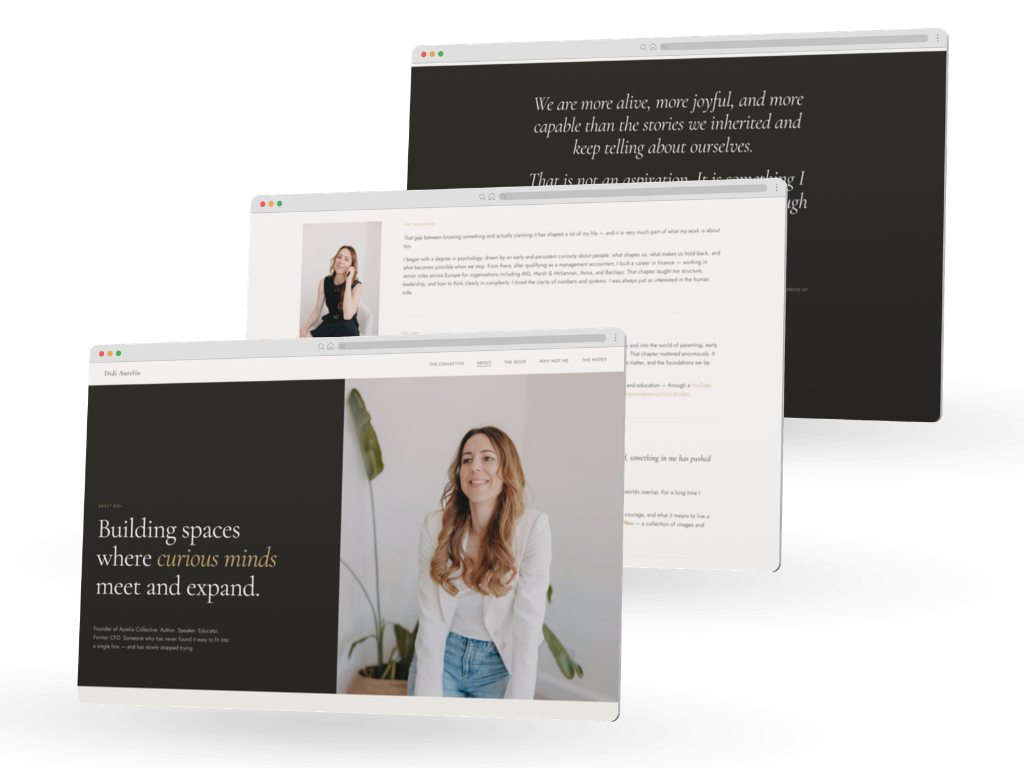 Bringing a Luxury Editorial Feel to Life Inside Squarespace