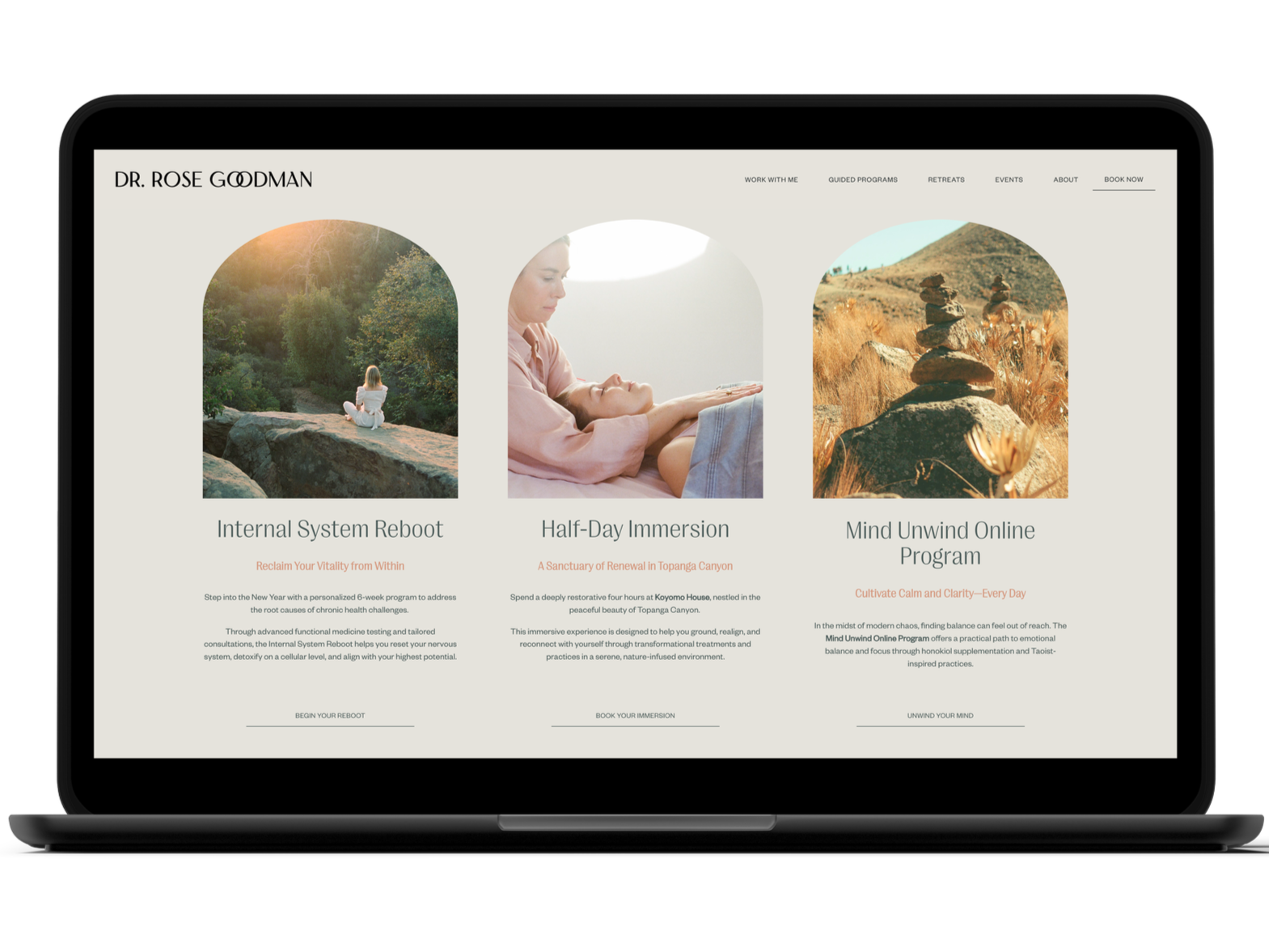 Three Offers, One Deadline: Landing Pages for an Integrative Wellness Practice
