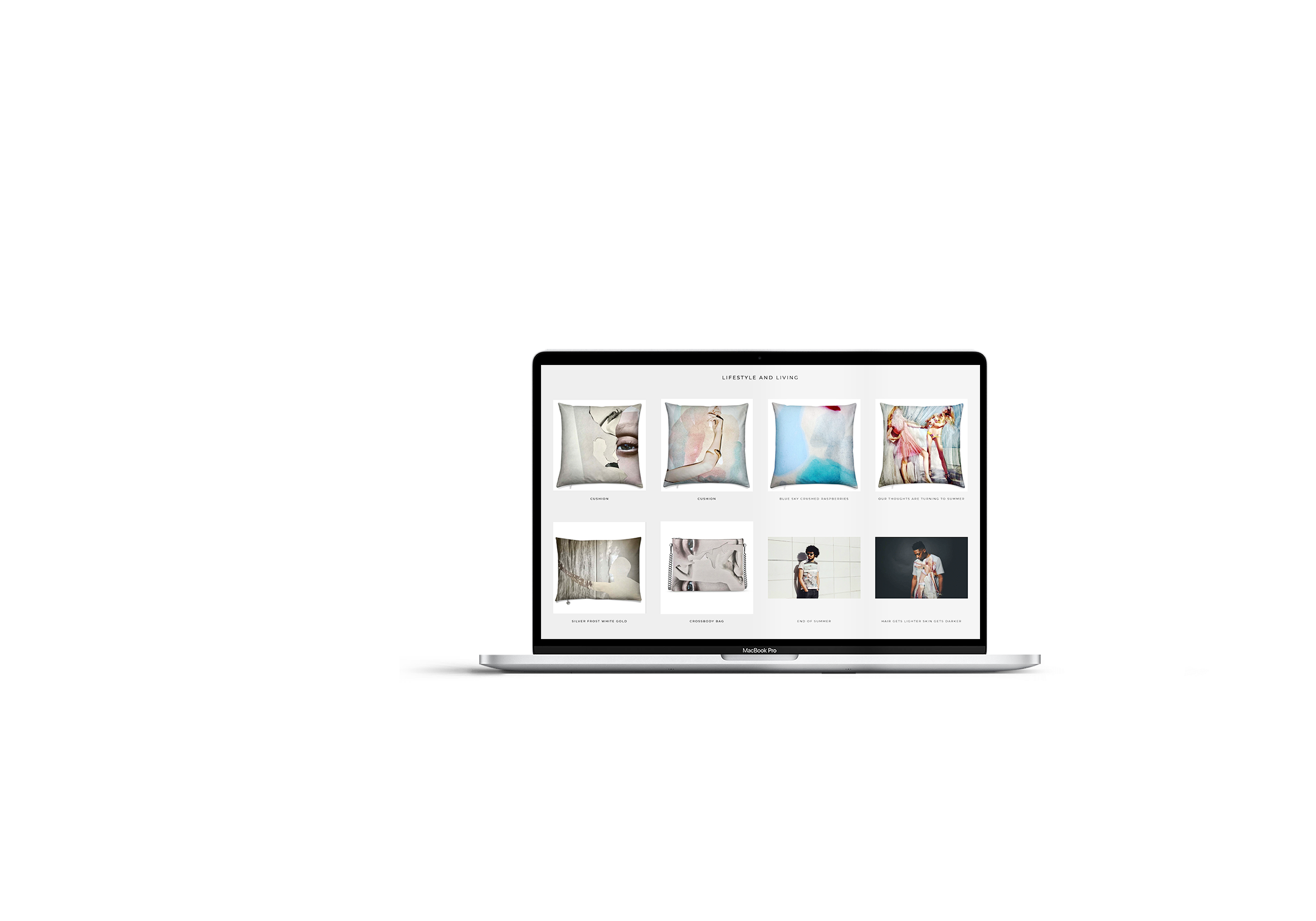 DOK-ART gallery website showing original paintings and limited edition prints