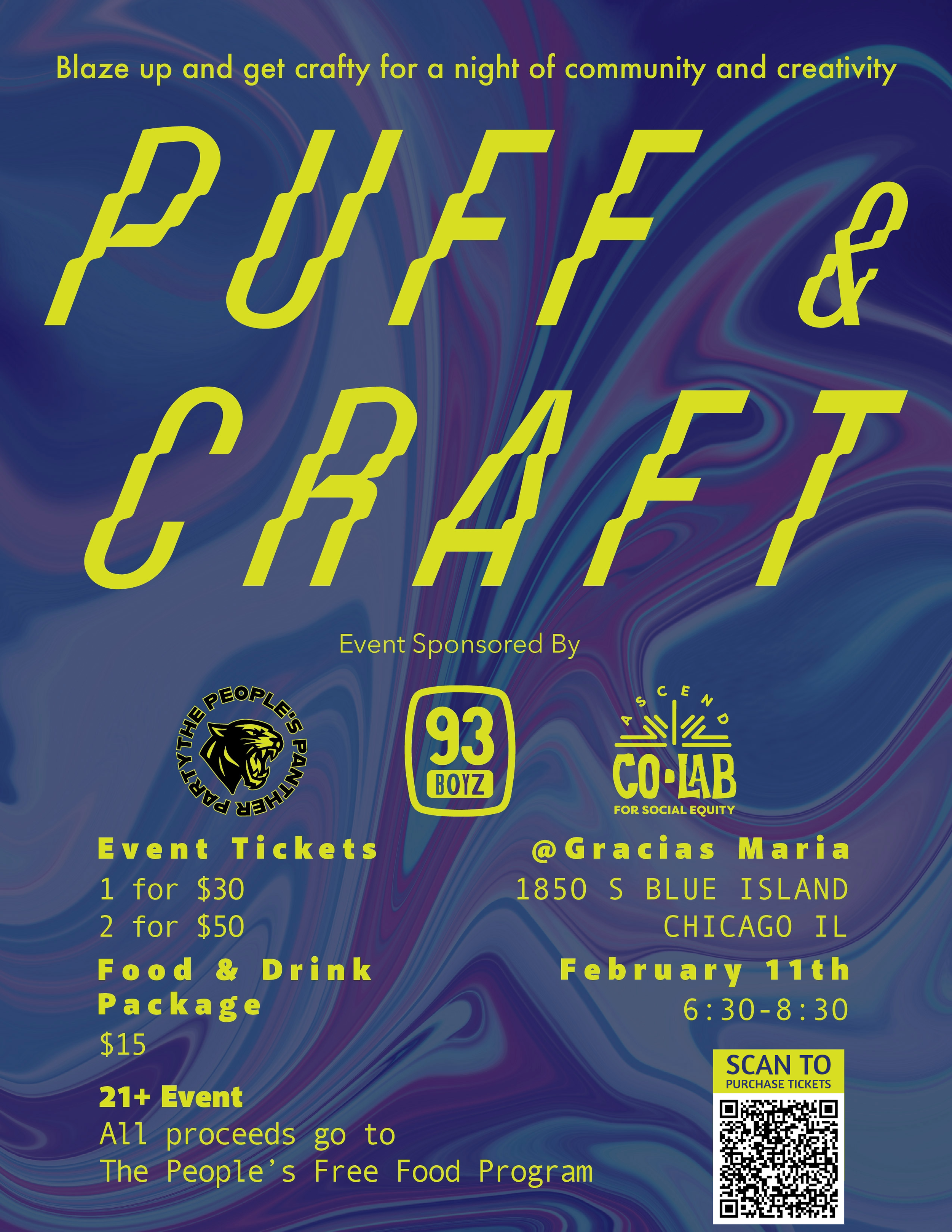 Puff & Craft w/ 93Boyz & Ascend Co-Labs