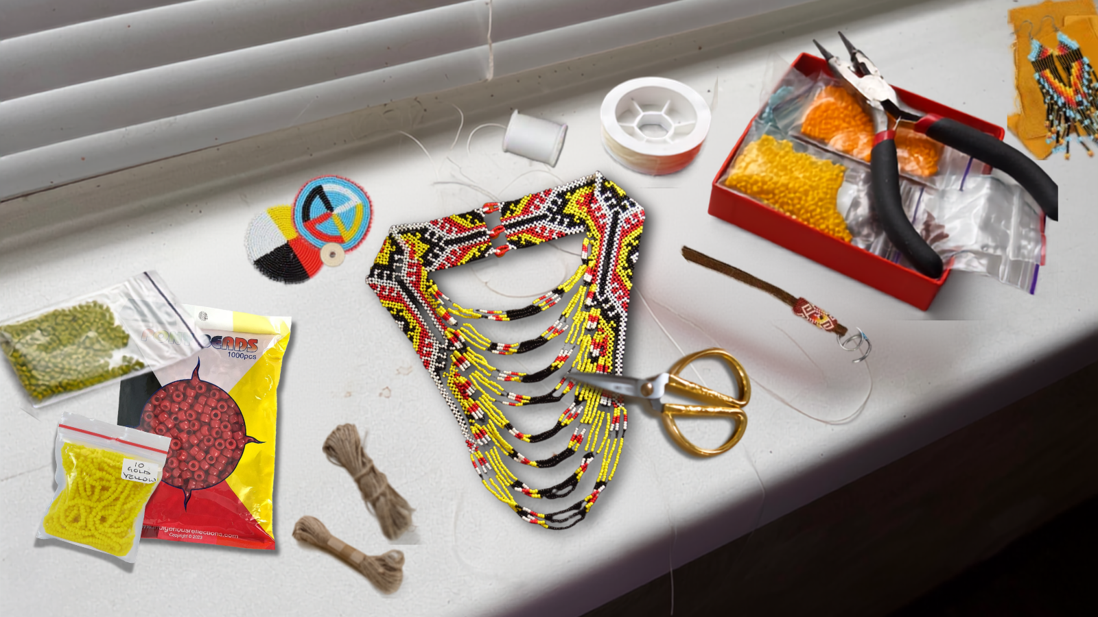 Indigenous beadwork
