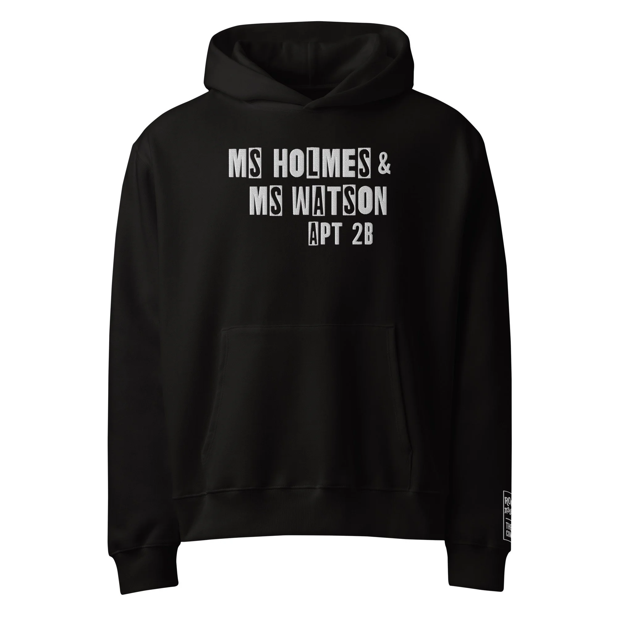 Holmes & Watson Embroidered Sweatshirt