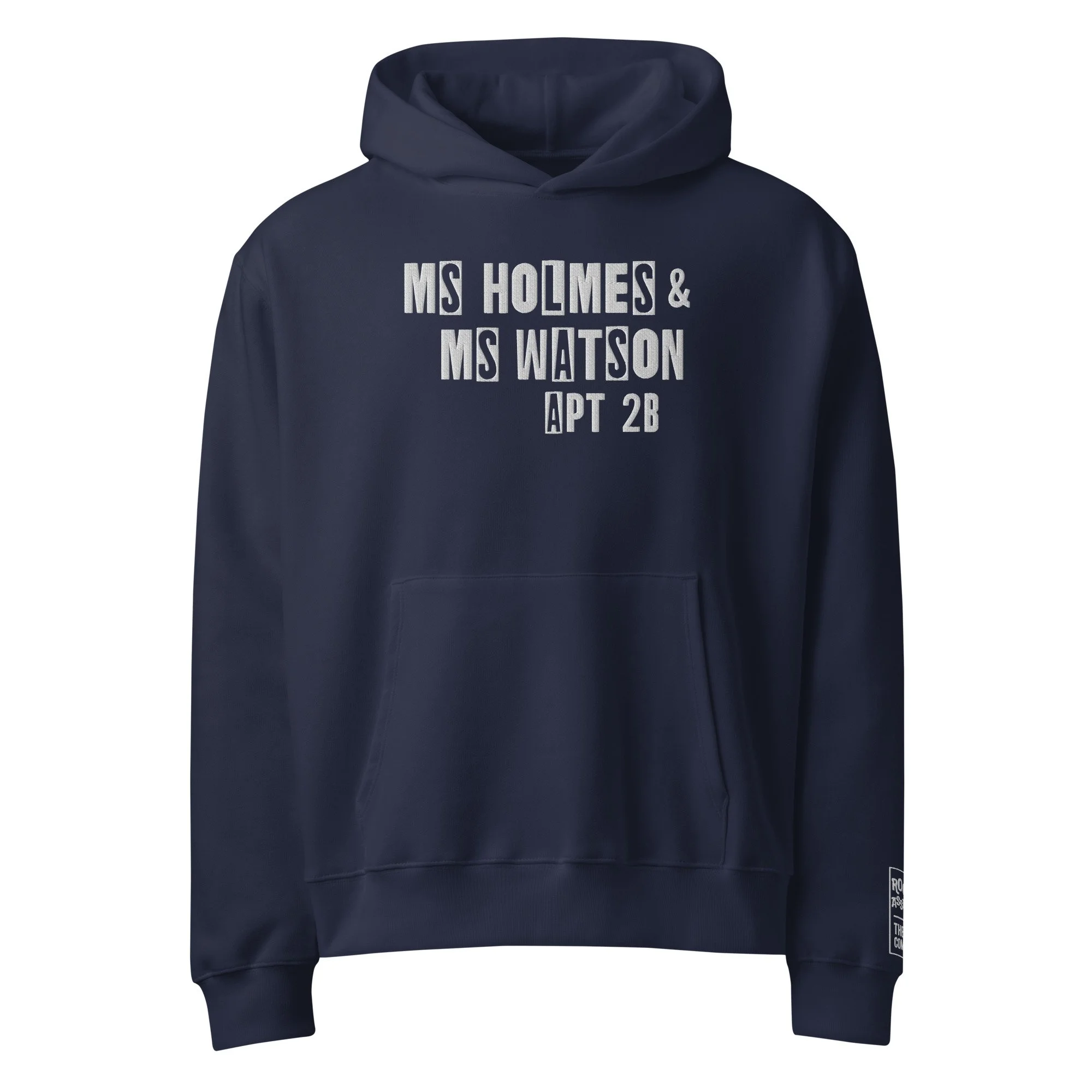Holmes & Watson Embroidered Sweatshirt