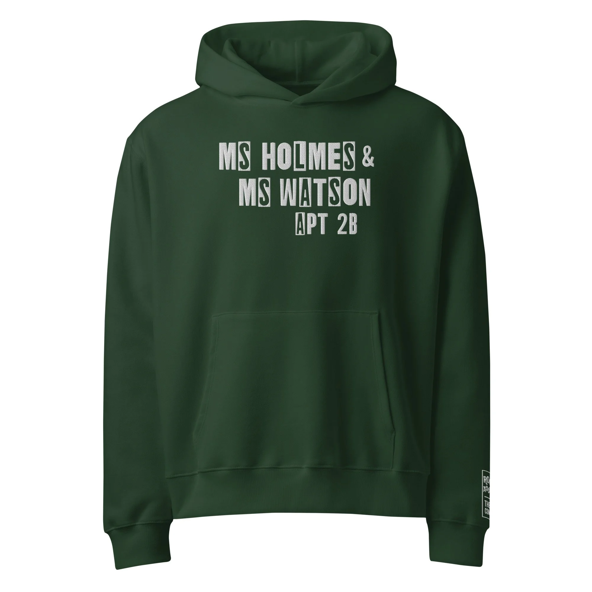 Holmes & Watson Embroidered Sweatshirt