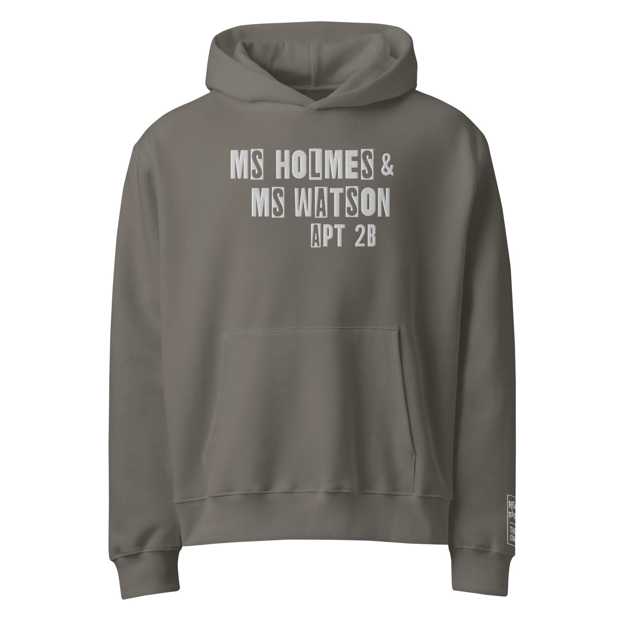 Holmes & Watson Embroidered Sweatshirt