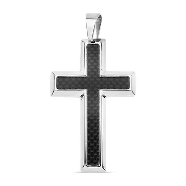 Stainless Steel Carbon Fiber Cross