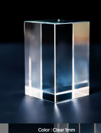 K9 Crystal Cube 3D Photo and Engraving 3