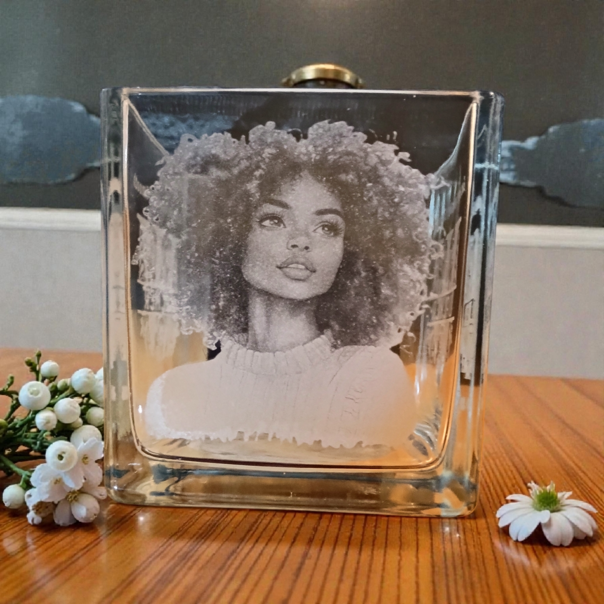 Personalized Drinking Glasses "Square"