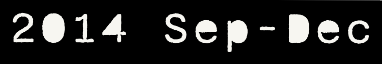 2014 Sep-Dec