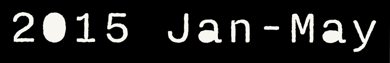 2015 January to May.