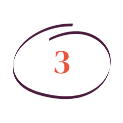 3 circled for emphasis