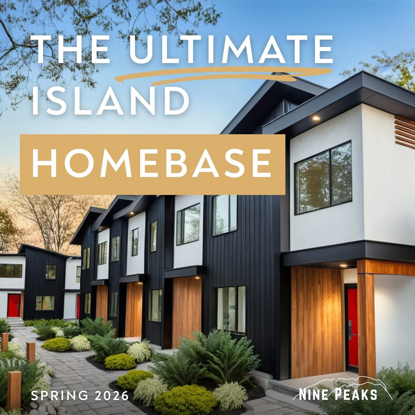 Big news! 🏔️ After five years of meticulous design, we are finally pulling back the curtain on Nine Peaks. This is a boutique 9-unit community in Courtenay designed as the ultimate homebase for an active island lifestyle.

We&rsquo;ve created access
