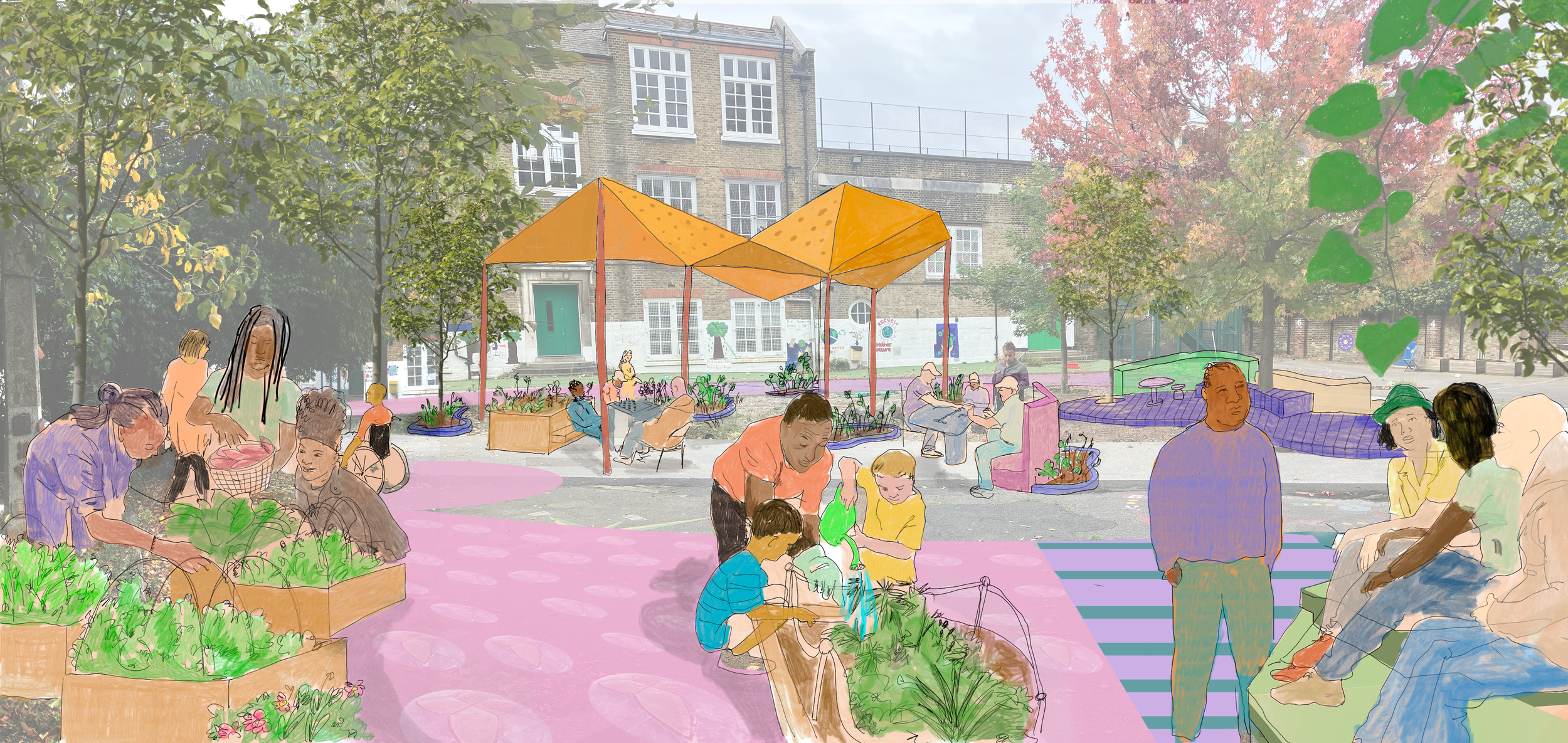 The Global Garden sketch