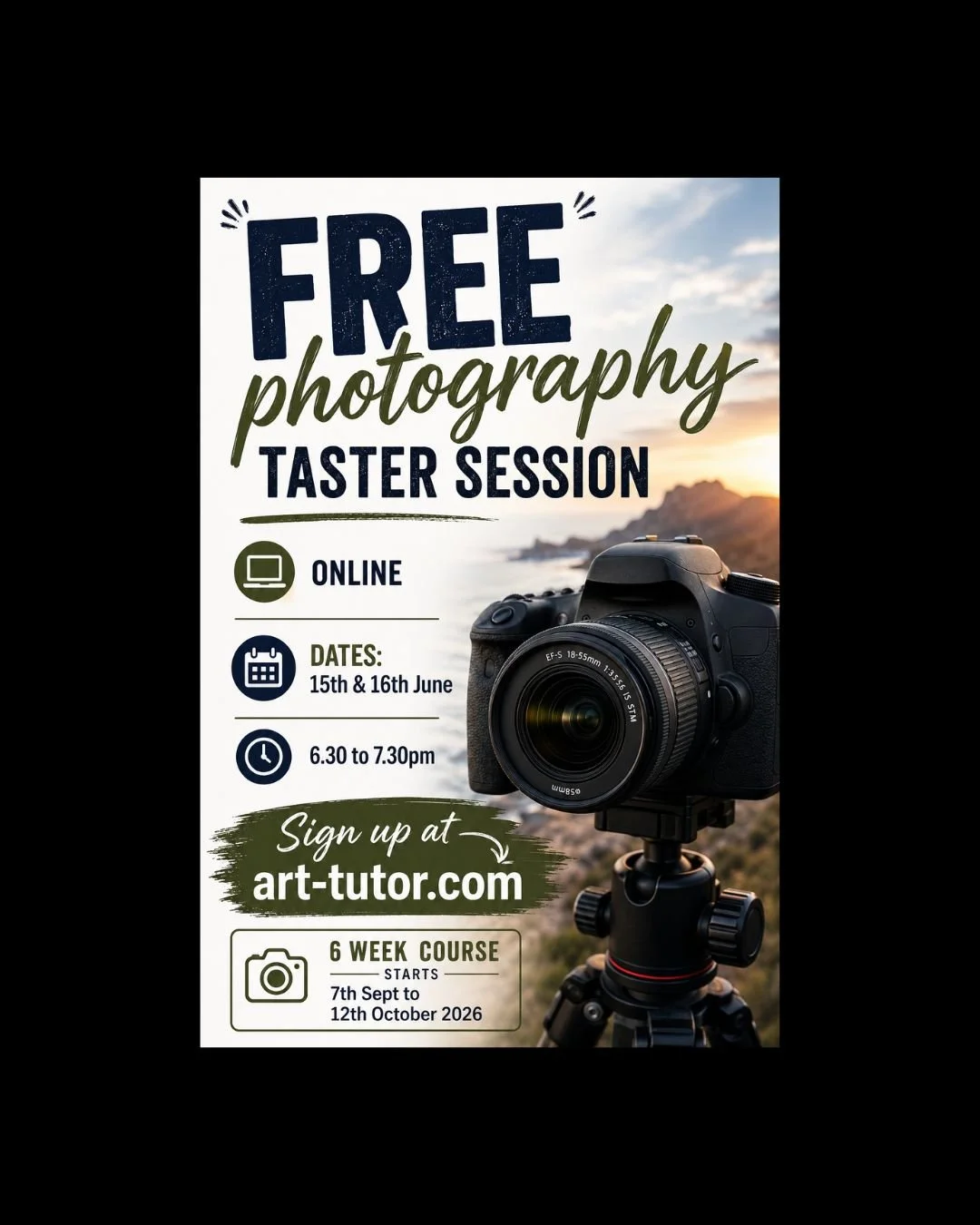 FREE Introduction to photography