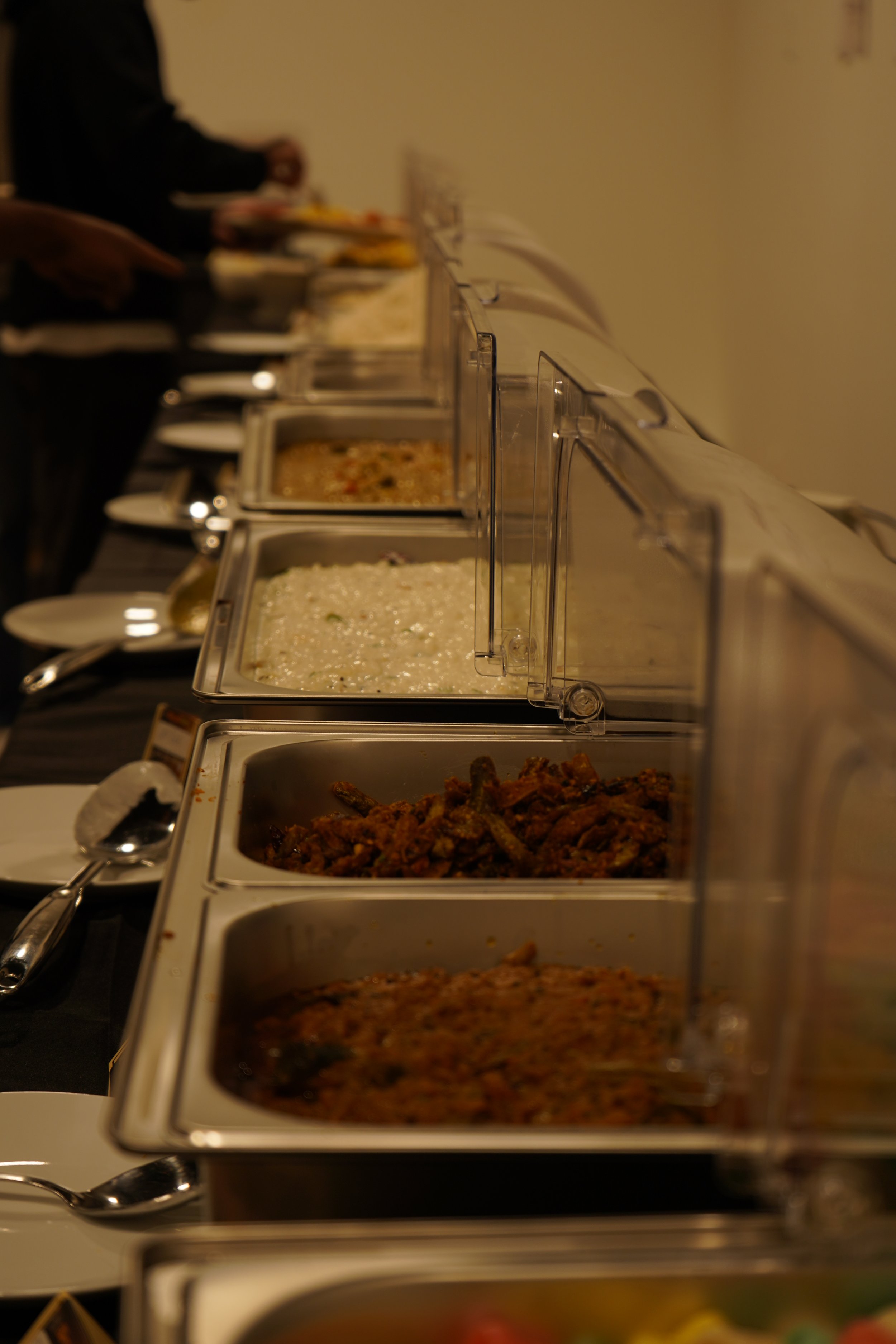 Separated Buffet Area