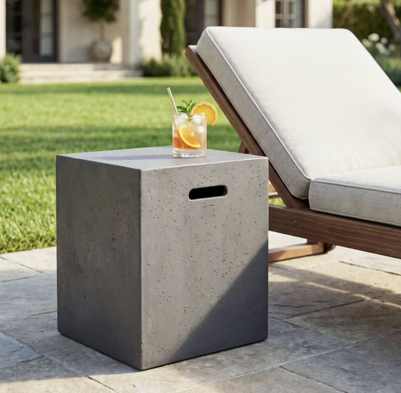 16.25'' Square Side Table