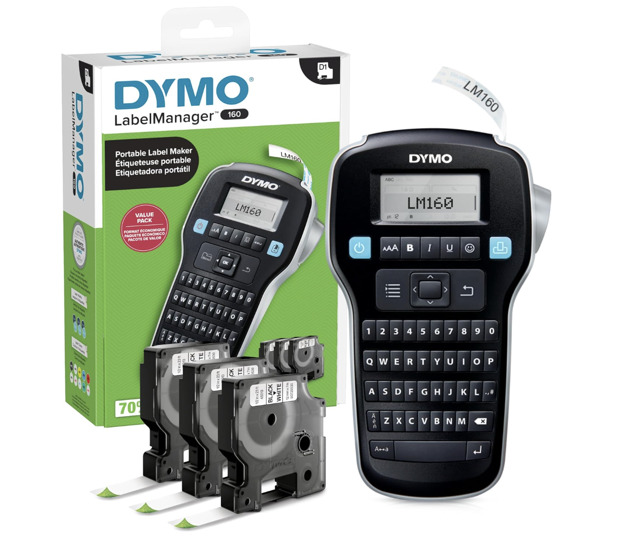 DYMO LabelManager 160 Label Maker Bundle