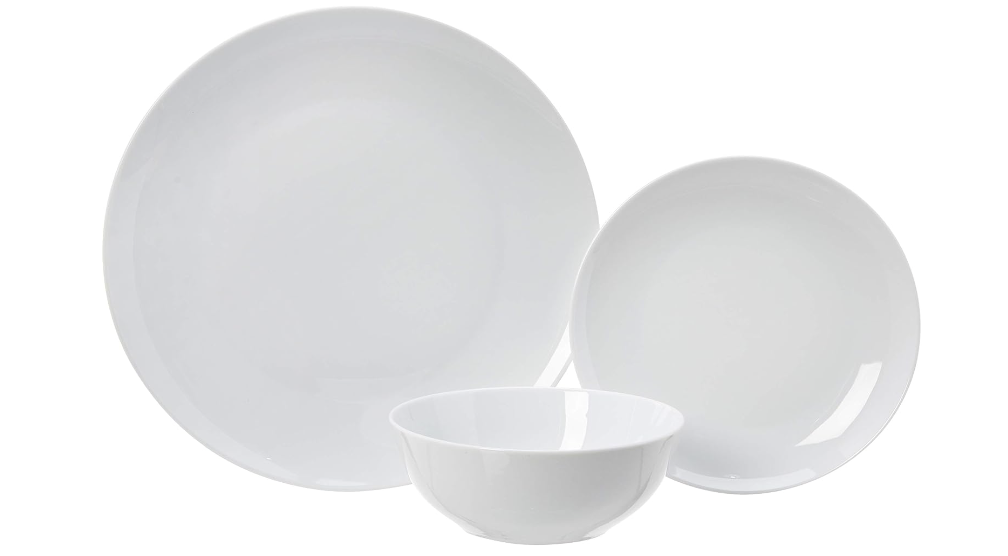 Amazon Basics 18-Piece Complete Kitchen Dinnerware Set