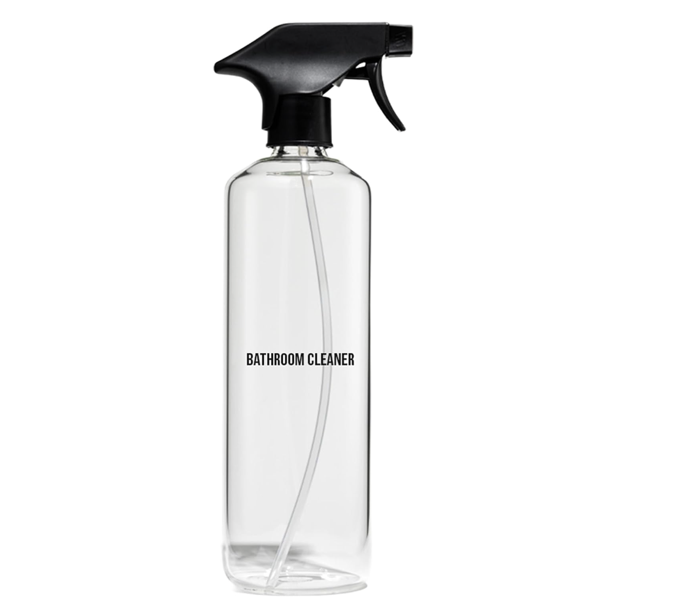 Public Goods Empty Glass Spray Bottle for Bathroom Cleaner