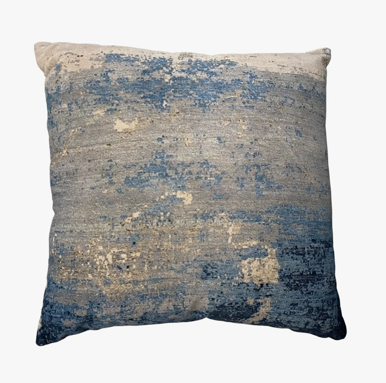 Noori Rug 20" Wide Square Abstract Handcrafted Throw Pillow
