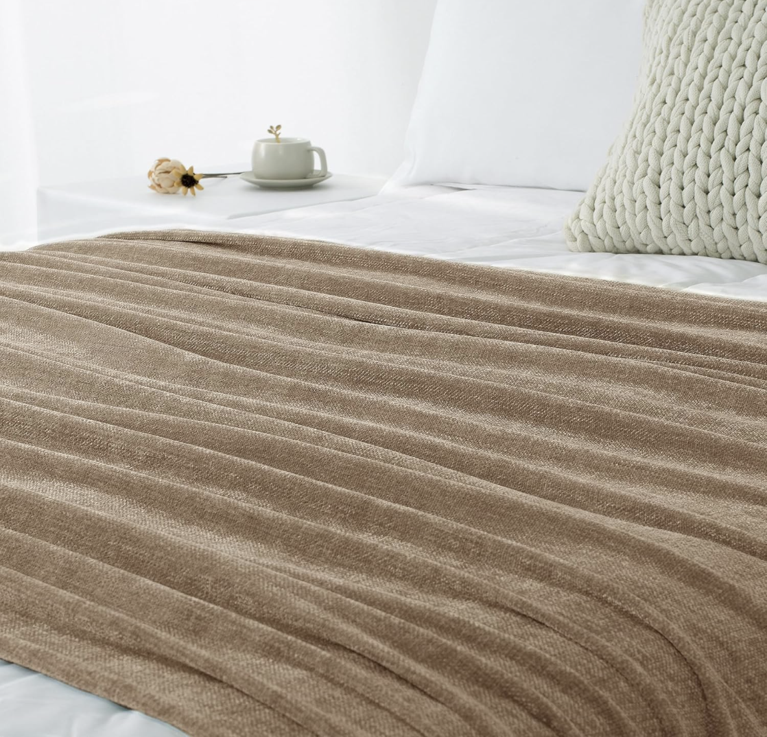 Chenille Throw Blanket