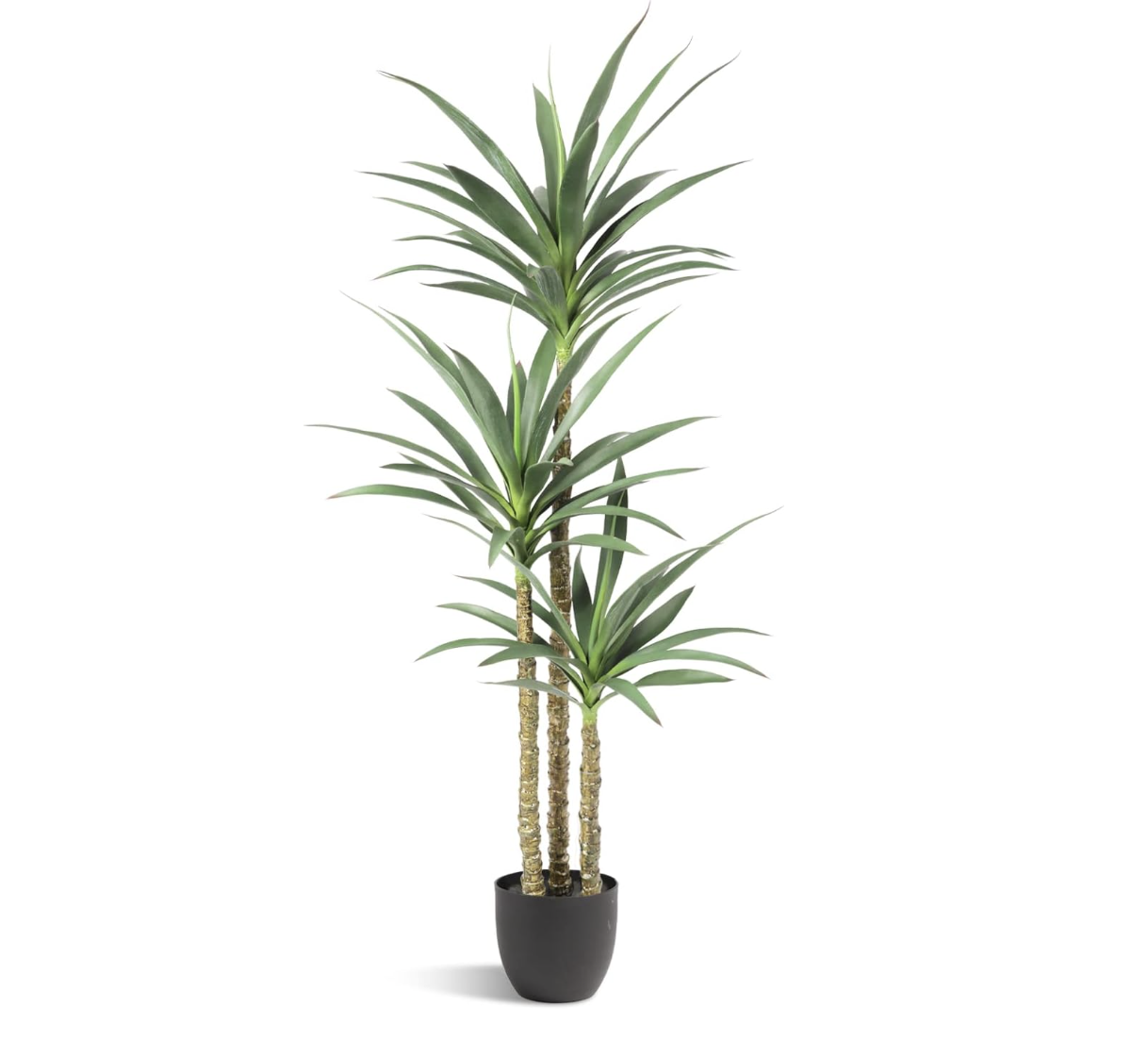 Waoops Artificial Tree 5.3Ft Faux Agave Plant