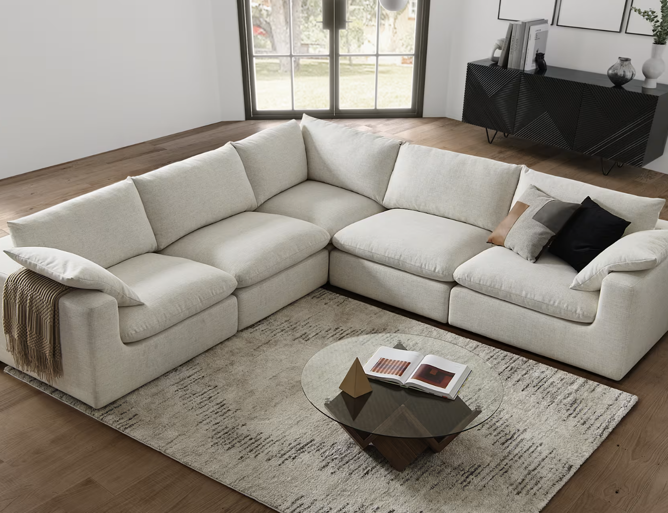 Dawson L-Shape Sectional Couch