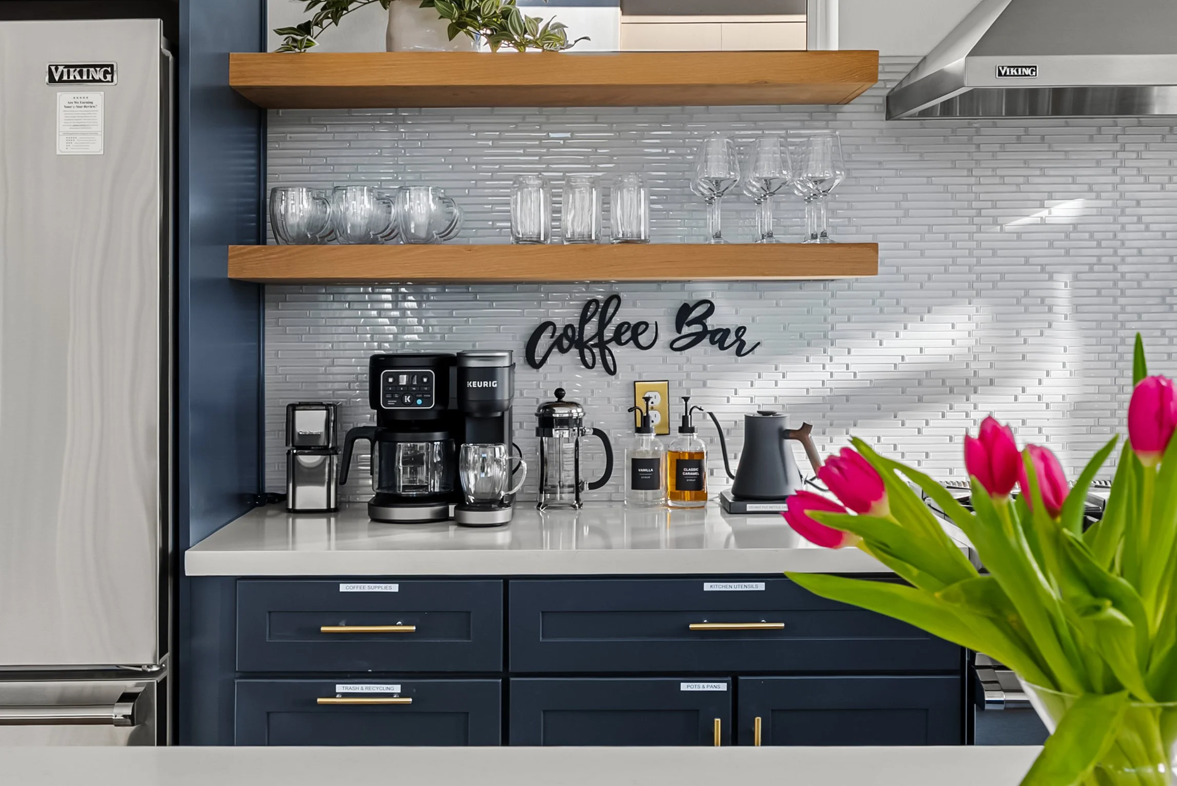 Coffee Bar Wooden Wall Sign