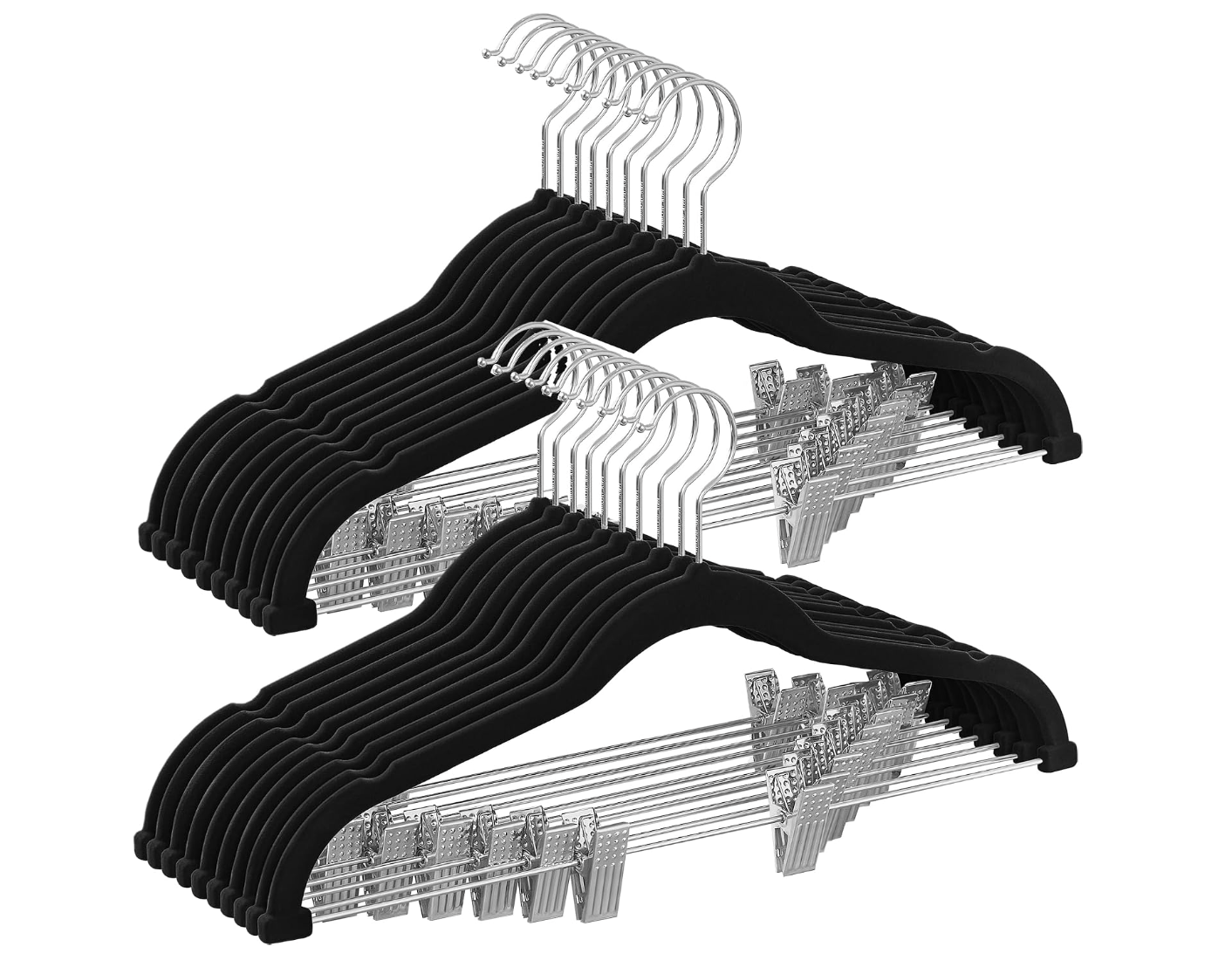 SONGMICS 30 Pack Pants Hangers