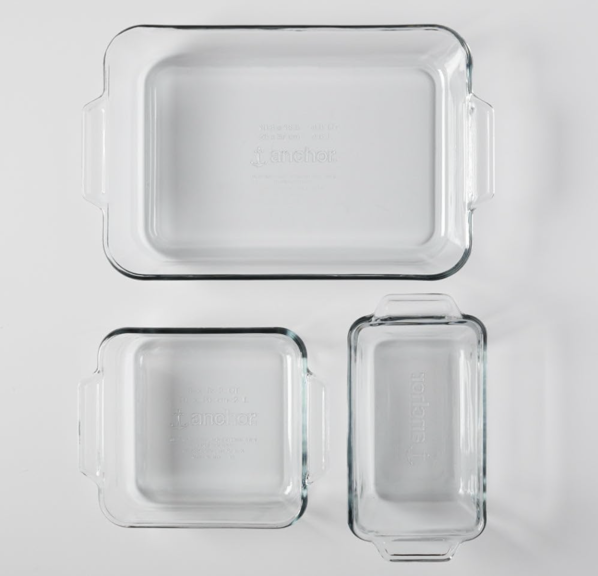 Glass Baking Dishes (Set of 3)