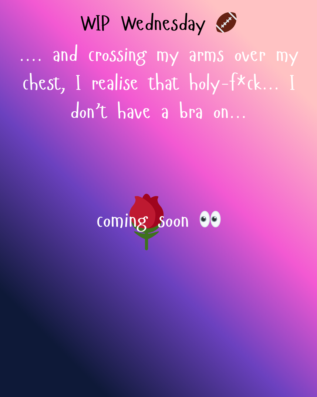 My 3rd WIP Wednesday 