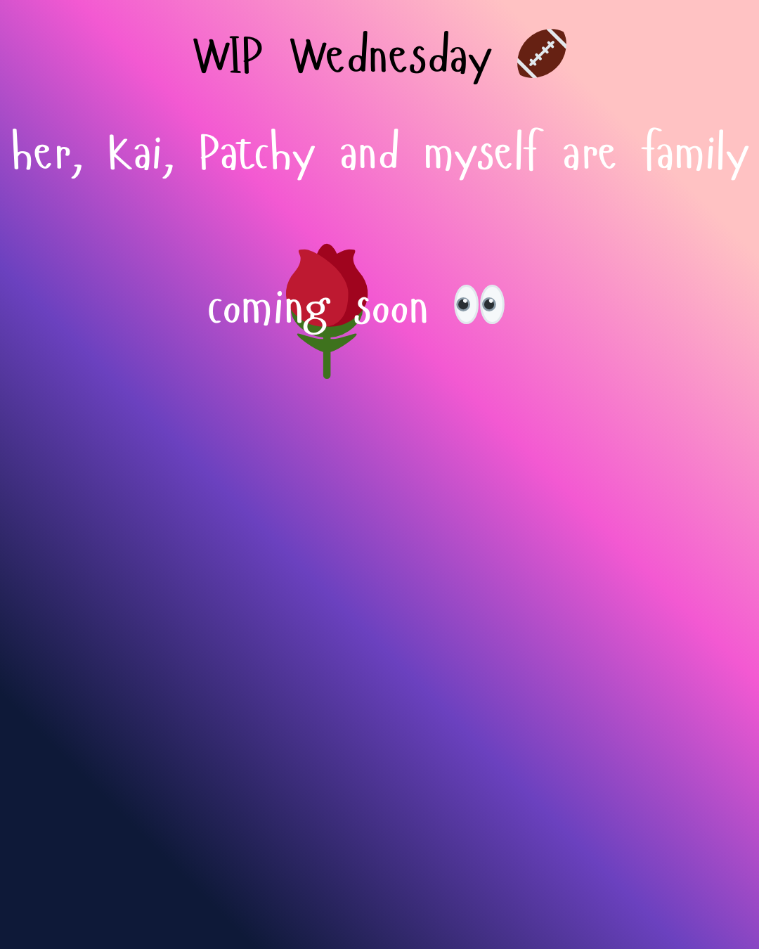 My 6th WIP Wednesday 