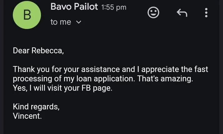 Department Of Treasury Client - Vincent