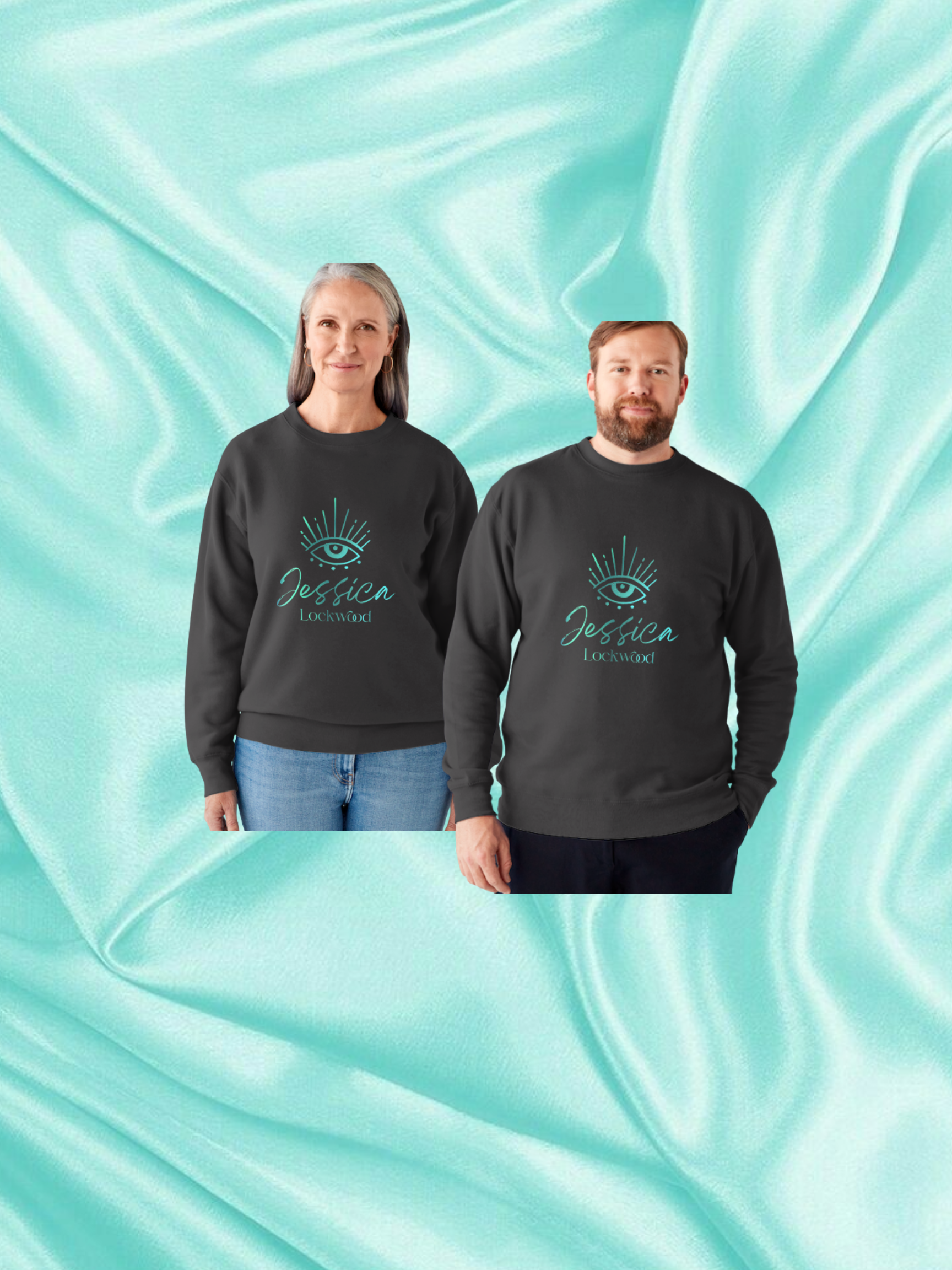 Unisex Sweatshirt with Logo - Black