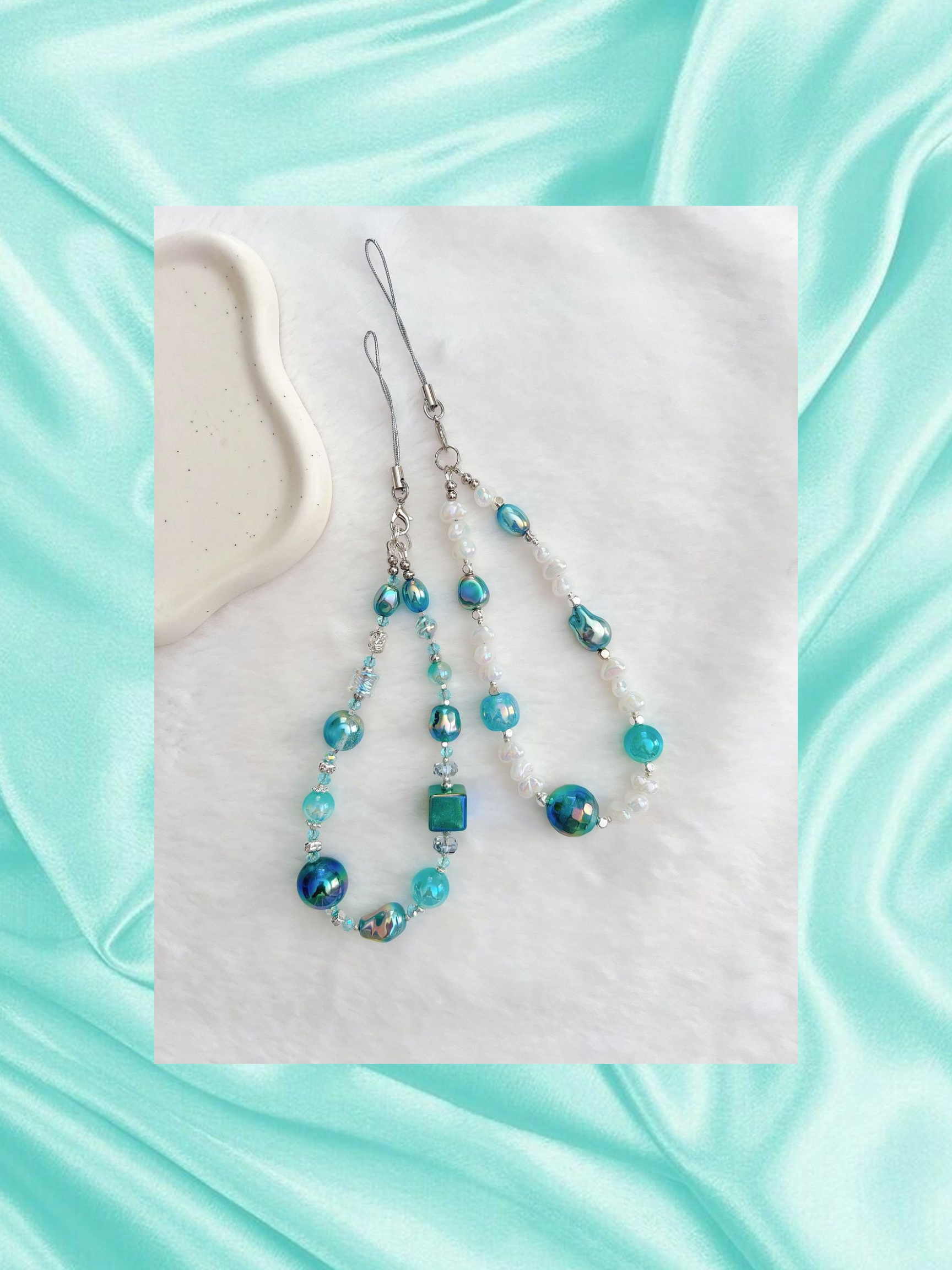 Iridescent Phone Charms